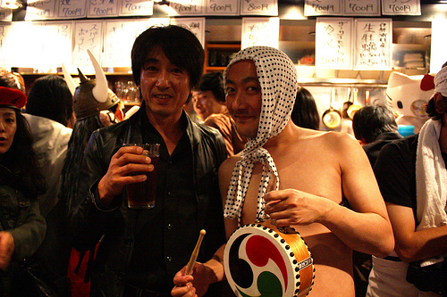 当社社長（左）とHOPMANの田代店長（右）