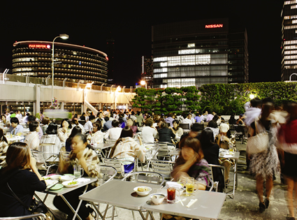 9 6 7 横浜そごう 海の見える屋上ビアガーデンにて50種類のビールが飲み放題の Beer Hop 元祖地ビール屋サンクトガーレン 公式ブログ