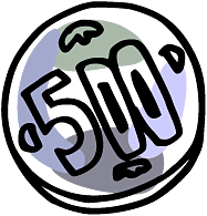 500円