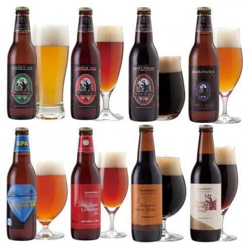 冬クラフトビール8種飲み比べ