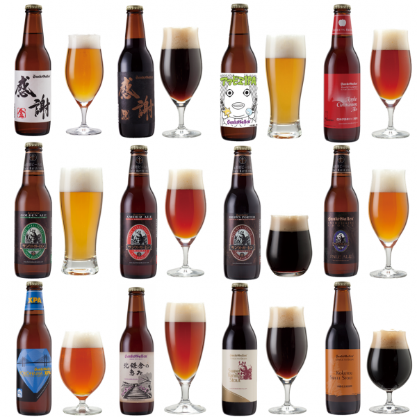 冬クラフトビール12種飲み比べ