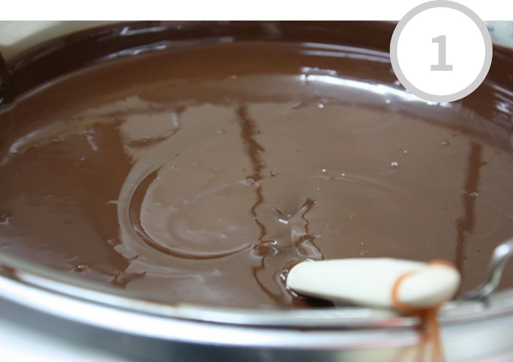 チョコレートグラスが出来るまで