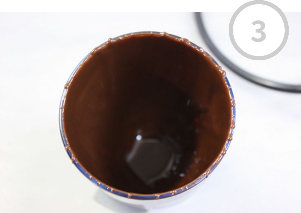 チョコレートグラスが出来るまで