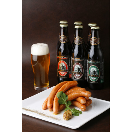 お歳暮ギフト「金賞ビール&日本一ウインナーA」