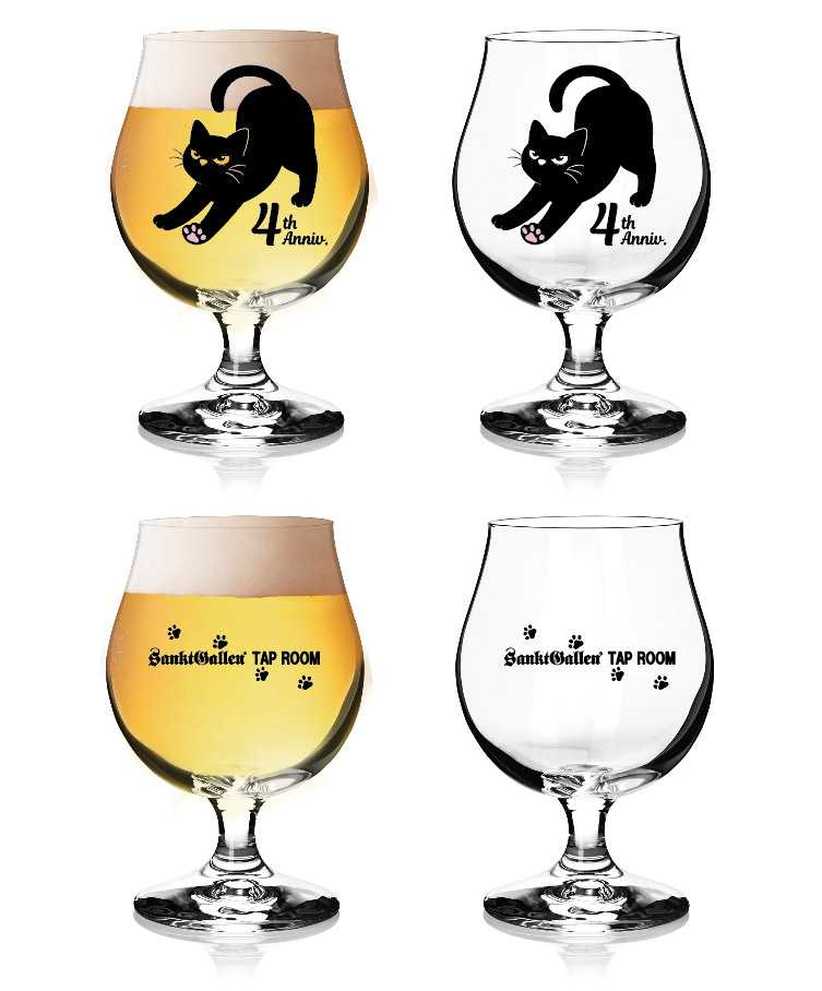 タップルーム4周年記念ビール「Quattro IPA」と、グラスを10月29日より